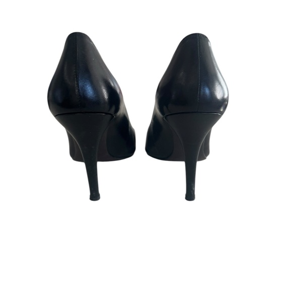 Stuart Weitzman Black Stiletto Pump 8 - Picture 4 of 6